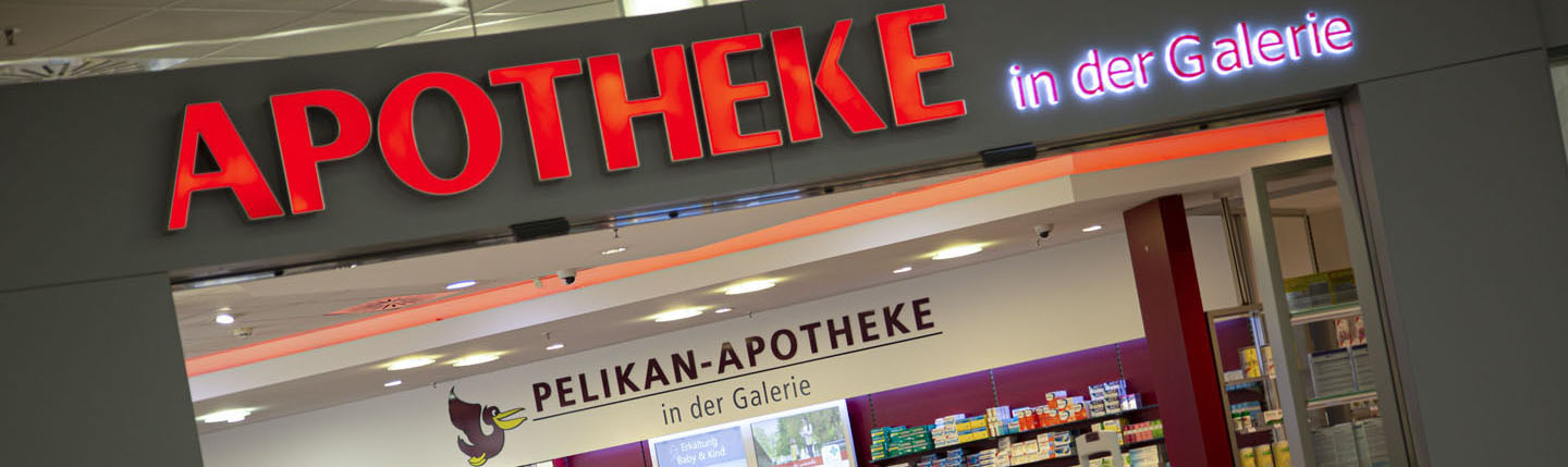 Die Pelikan-Apotheke in der Galerie